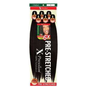 OUTRE X-Pression Braid – Pre Stretched Braid 52″ 6x